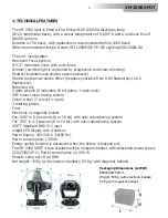 Preview for 4 page of DTS XM 2500 Sport User Manual