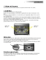 Preview for 7 page of DTS XM 2500 Sport User Manual