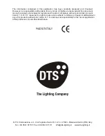 Preview for 36 page of DTS XM 2500 Sport User Manual