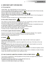 Preview for 8 page of DTS XR2000 SPOT CMY User Manual