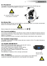 Preview for 11 page of DTS XR2000 SPOT CMY User Manual