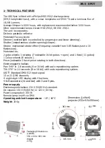 Preview for 4 page of DTS XR5 SPOT User Manual