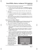 Preview for 13 page of DTVPal TV Converter Box User Manual