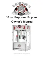 DTX SUPERIOR Majestic POPPER Owner'S Manual preview