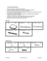 Preview for 2 page of DTY INDOOR LIVING Saddle Stool IF-1001 Quick Start Manual