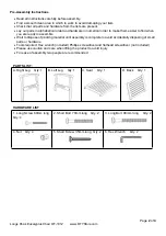 Предварительный просмотр 2 страницы DTY Longs Peak Eucalyptus OF-1012 Manual