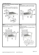 Preview for 3 page of DTY Longs Peak Eucalyptus OF-1012 Manual