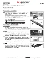 Preview for 2 page of DU-HA DU-HOOKY 70088 Installation And Operational Instructions