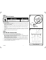 Предварительный просмотр 6 страницы Du Pont QuickTwist WFRO60X-1 Series Installation Instructions Manual