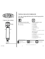 Предварительный просмотр 8 страницы Du Pont WFQTR13000 Series Installation Instructions Manual