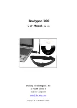 Du-sung Technology Bodypro 100 User Manual preview