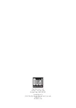 Preview for 26 page of Dual Electronics Corporation DV715B Installation & Owner'S Manual