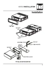 Preview for 3 page of Dual Electronics Corporation XD5125 Installation Manual