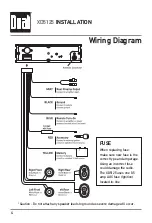 Preview for 4 page of Dual Electronics Corporation XD5125 Installation Manual