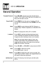 Preview for 6 page of Dual Electronics Corporation XD5125 Installation Manual