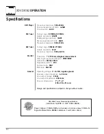 Preview for 58 page of Dual Electronics Corporation XDVD8182 Installation & Owner'S Manual