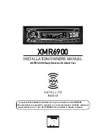 Dual Electronics Corporation XMR6900 Installation & Owner'S Manual preview