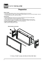 Предварительный просмотр 4 страницы Dual Electronics Corporation XVM279BT Installation & Owner'S Manual