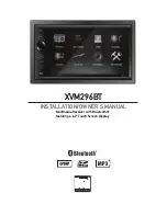 Dual Electronics Corporation XVM296BT Installation & Owner'S Manual preview