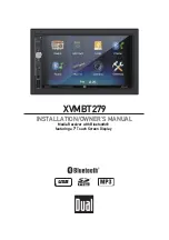 Preview for 1 page of Dual Electronics Corporation XVMBT279 Installation & Owner'S Manual