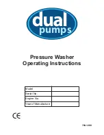 Preview for 1 page of Dual Pumps CF10135PHR Operating Instructions Manual