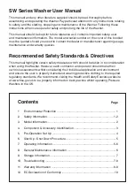 Preview for 2 page of Dual Pumps Spray Wash SW2010PHR User Manual