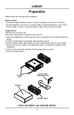 Preview for 2 page of Dual AM505BT Installation & Owner'S Manual