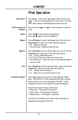 Preview for 15 page of Dual AM505BT Installation & Owner'S Manual