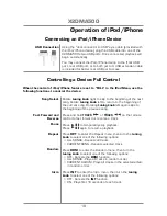 Preview for 19 page of Dual AXXERA X2DMA500 Installation & Owner'S Manual