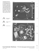 Предварительный просмотр 16 страницы Dual CS 626 Service Manual