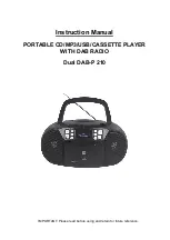 Dual DAB-P 210 Instruction Manual preview