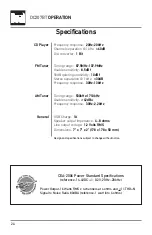 Preview for 24 page of Dual DC207BT Installation & Owner'S Manual