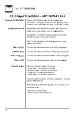 Preview for 10 page of Dual DC416BT Installation & Owner'S Manual