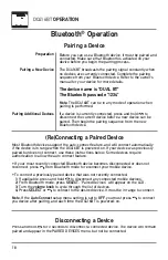 Preview for 18 page of Dual DC416BT Installation & Owner'S Manual