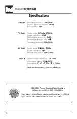 Preview for 22 page of Dual DC416BT Installation & Owner'S Manual