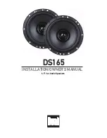 Dual DS165 Installation & Owner'S Manual preview