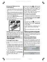 Preview for 12 page of Dual DTFT 27-1 Operating Instructions Manual