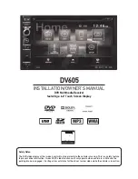 Preview for 1 page of Dual DV605 Installation & Owner'S Manual