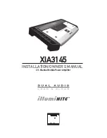 Preview for 1 page of Dual illumiNITE XIA3145 Installation & Owner'S Manual