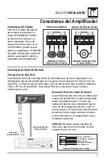 Предварительный просмотр 7 страницы Dual illumiNITE XIA4225 (Spanish) Installation & Owner'S Manual