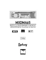 Preview for 1 page of Dual iplug MXDMA65 Installation & Owner'S Manual