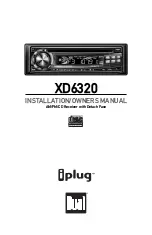 Dual iplug XD6320 Installation & Owner'S Manual preview