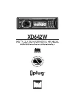 Dual IPLUG XD642W Installation & Owner'S Manual предпросмотр