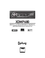 Предварительный просмотр 1 страницы Dual IPLUG XDMP680 Installation & Owner'S Manual