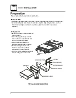 Предварительный просмотр 2 страницы Dual MXD50 Installation & Owner'S Manual