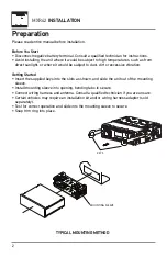 Предварительный просмотр 2 страницы Dual MXR42 Installation & Owner'S Manual