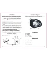 Preview for 2 page of Dual SBX101 Installation & Owner'S Manual