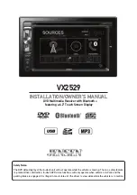 Dual VX2529 Installation & Owner'S Manual предпросмотр