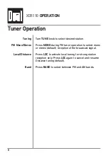 Preview for 8 page of Dual XD5110 Installation & Owner'S Manual