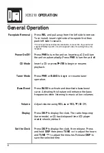 Preview for 6 page of Dual XD5210 Installation & Owner'S Manual